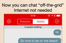 Internet-Independent Chat Apps