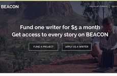 Crowdfunding Writer Project Websites