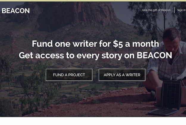 Crowdfunding Writer Project Websites