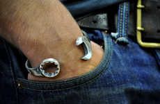Macho Motorcycle Wrench Bracelets