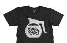 Intricate Scripted T-Shirts