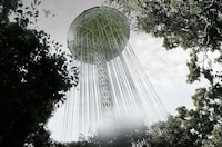Lotus-Inspired Concept Buildings Image 3