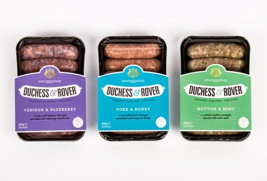 Gourmet Dog Food Packaging