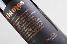 Copper-Dipped Wine Packaging