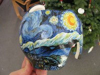 Baby Helmet Upcycled Art Image 2