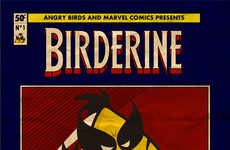 Comic Avian-Superhero Hybrids