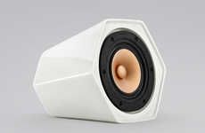 Roll-to-Sync Speakers