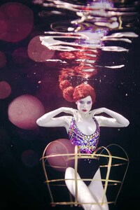 Submerged Carnival-Like Photoshoots Image 7