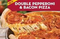 Full Bacon-Layered Pizzas