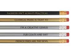 13 Printed Message Pencil Sets