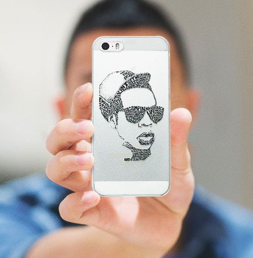 Lyrical Portrait Phone Cases