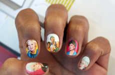 Sitcom-Inspired Nail Decals