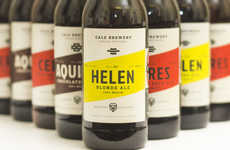 Vibrant Hipster Beer Branding