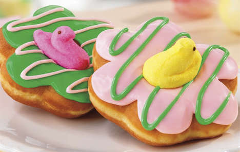 Marshmallow Easter Donuts