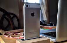 Stylish Timber Smartphone Docks