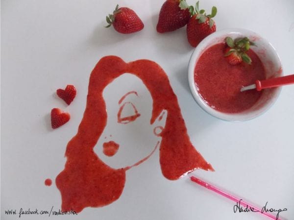 Manipulated Food Doodles