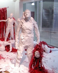 Gory Paper Mache Exhibits Image 3