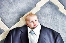Suited Baby Photography