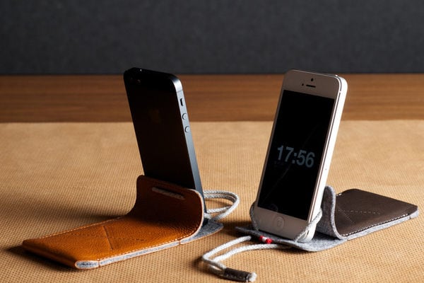 Versatile Leather Phone Stands