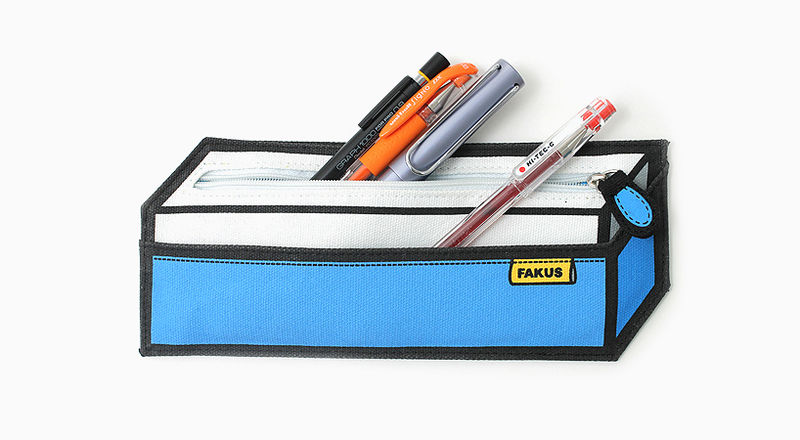 Optical Illusion Pencil Cases