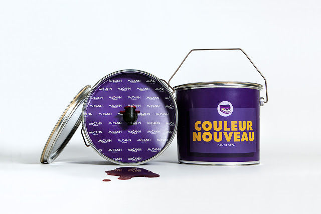 Paint Bucket Wine Packaging