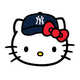 Cartoon Kitty Athletic Apparel Image 3