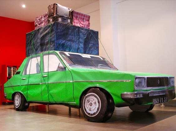 Deflated Assembled Photo Sculptures