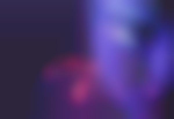Glowing Black Light Portraits