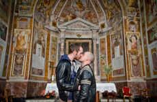 Religiously Banned Kissing Photography