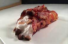 Sizzling Bacon Cannolis