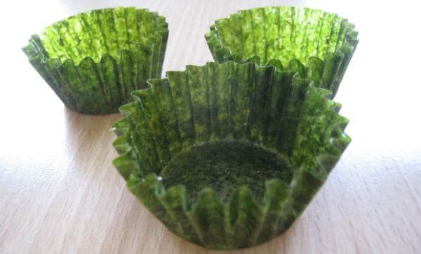 Seaweed Cupcake Wrappers