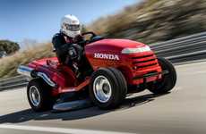 Speed Record-Breaking Lawnmowers