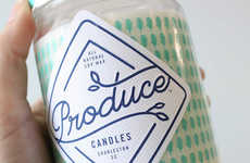 Food-Inspired Candle Packaging