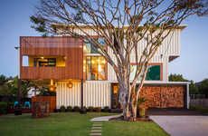 Graffitied Shipping Container Homes