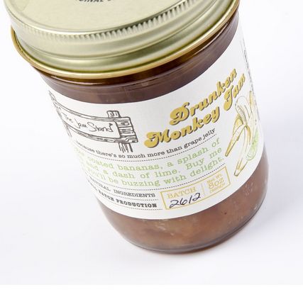 Alcoholic Banana Jam