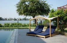Butterfly-Inspired Canopy Loungers