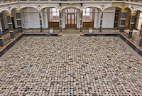 Wooden Stool Art Exhibitions Image 3