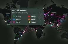 Interactive Cyber Attack Maps