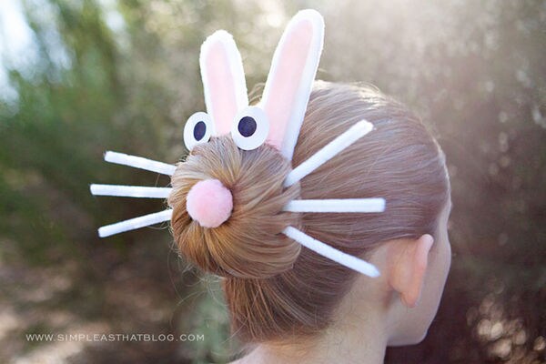 DIY Easter Bunny Hairdos