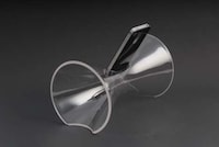 Modernist Glassblown Smartphone Amplifiers Image 3
