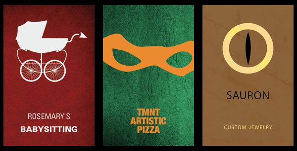Pop Culture Business Cards