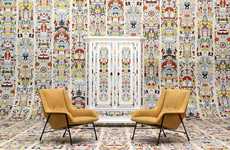 Psychedelically Retro Wallpaper