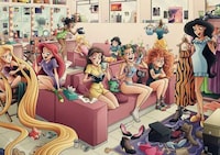 Disney Dressing Room Depictions Image 4