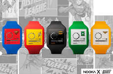 Minimalist Superhero Timepieces