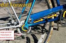 Bi-Directional Pedaling Bicycles