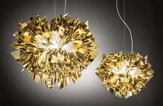 Radiant Ribbon Lamps