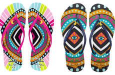 Cosmically Exotic Sandals