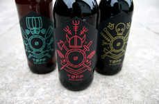 Viking-Inspired Beer Branding