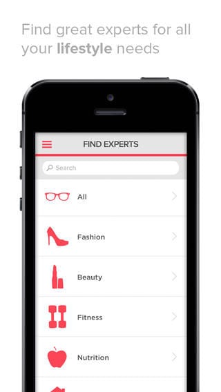 Celeb Stylist Consultation Apps