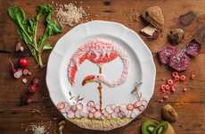 Avian Food Illustrations